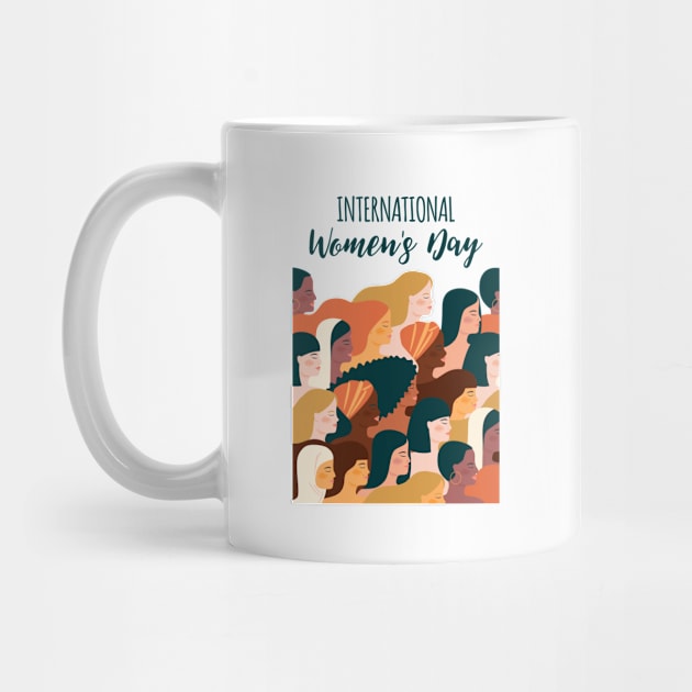 International Women's Day Shirt March 8 by grendelfly73